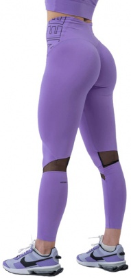 Nebbia FIT Activewear legíny s vysokým pasem 443 lila