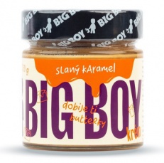Big Boy Slaný karamel 250 g - Arašídový krém s karamelem a himalajskou solí