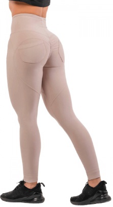 Nebbia Lifting Effect Bubble Butt legíny s vysokým pasem 587 béžová