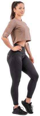Nebbia Lifting Effect Bubble Butt legíny s vysokým pasem 587 černá