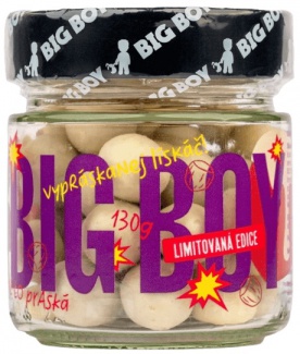 Big Boy Vypráskanej lískáč 130 g - Lískové oříšky s práskacím cukrem