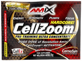 Amix CellZoom Hardcore vzorek 7 g (1 dávka)
