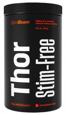 GymBeam Pre-Workout Thor Stim-free 420 g