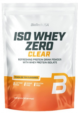 BiotechUSA Iso Whey Zero Clear 1000 g