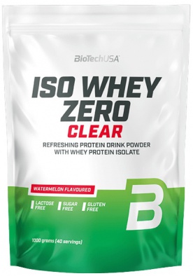 BiotechUSA Iso Whey Zero Clear 1000 g