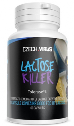 Czech Virus Lactose Killer 60 kapslí