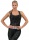 Nebbia Nature-Inspired Sportovní crop top Racer back 549 černá