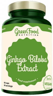 GreenFood Ginkgo Biloba Extract 60 kapslí