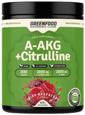 GreenFood A-AKG + Citrulline Malate 420 g