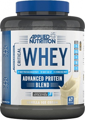 Applied Nutrition Critical Whey 2000 g + Šejkr 700 ml ZDARMA