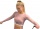 Czech Virus Crop Top růžová