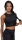 Nebbia Intense Dámský Crop top s vysokou podporou Mesh 842 gold