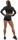 Nebbia Intense Dámský Crop top s dlouhým rukávem 839 gold