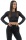 Nebbia Intense Dámský Crop top s dlouhým rukávem 839 černý
