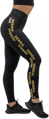 Nebbia Intense Dámské legíny s vysokým pasem Iconic 834 gold