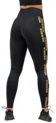 Nebbia Intense Dámské legíny s vysokým pasem Iconic 834 gold