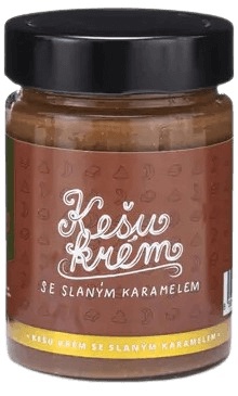 Grizly GOLD Arašídový-kešu krém se slaným karamelem 300 g