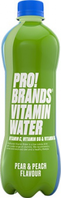 FCB ProBrands Vitamínová voda 555 ml