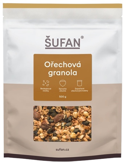 Šufan granola 500 g - ořechová