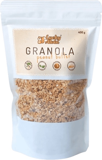 Lucky alvin granola peanut butter 400 g