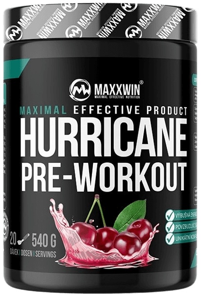 Maxxwin hurricane pre-workout 540 g