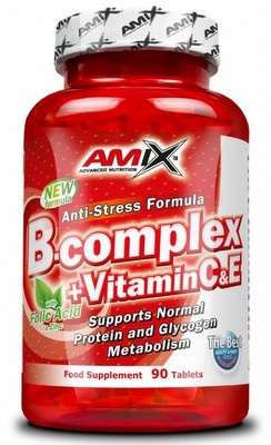 Levně Amix Nutrition Amix B-Complex + Vitamin C, E 90 tablet