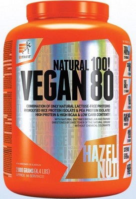 Extrifit Vegan 80 2000 g - čokoláda