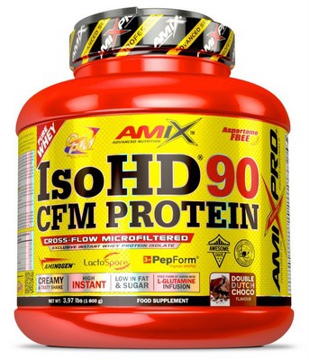 Amix Nutrition Amix IsoHD® 90 CFM Protein 1800 g - dvojitá čokoláda