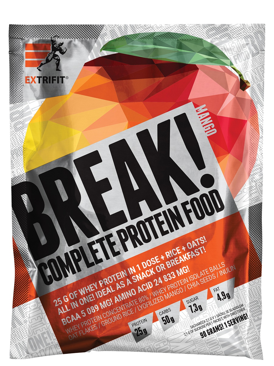 Levně Extrifit Protein Break 90 g - mango
