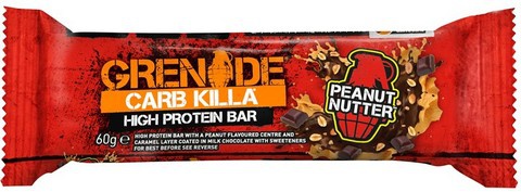 Levně Grenade Carb killa Protein Bar 60g - Peanut Nutter