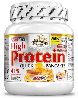 Levně Amix Nutrition Amix High Protein Pancakes 600g - vanilka/jogurt