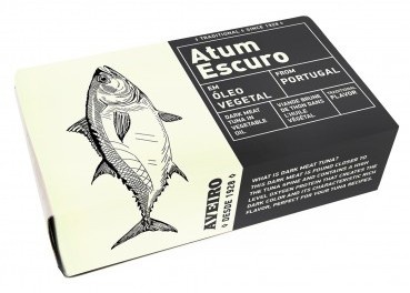 Levně Aveiro tmavé maso z tuňáka v rostlinném oleji 120 g