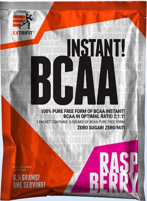 Extrifit BCAA Instant vzorek 6,5 g - jahoda/máta