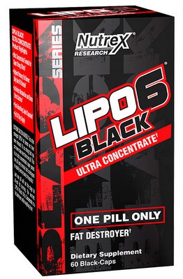 Levně Nutrex Lipo 6 Black Ultra Concentrate 60 kapslí