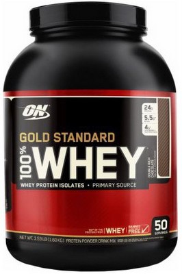 Optimum Nutrition 100% Whey Gold Standard 2270g - dvojitá čokoláda