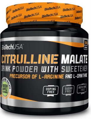 Biotech USA BiotechUSA Citrulline Malate 300 g - zelené jablko