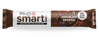 Levně PhD Nutrition PhD Smart Bar 64 g Čokoláda brownie