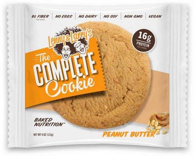 Levně Lenny&Larrys Lenny&Larry's Complete Cookie 113g - arašídové máslo