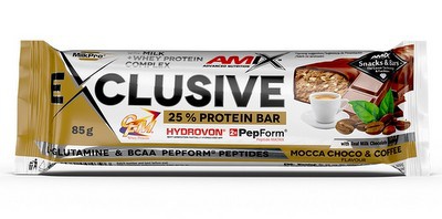 Levně Amix Nutrition Amix Exclusive Protein Bar 85g - mocca/choco/coffee