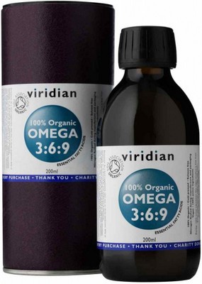 Levně Viridian Nutrition Viridian Omega 3:6:9 Oil 200ml Organic