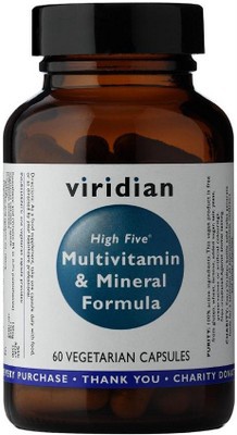 Levně Viridian Nutrition Viridian High Five Multivitamin & Mineral Formula 60 kapslí