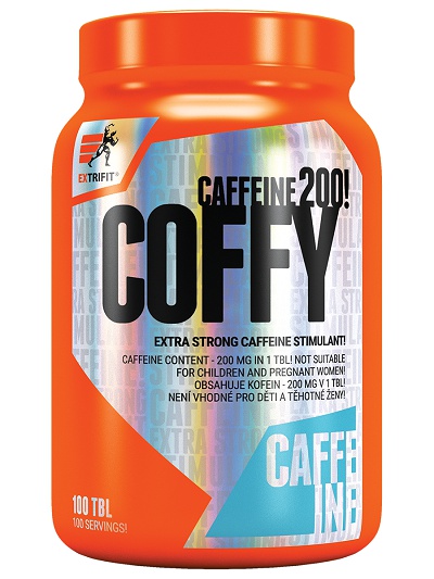 Levně Extrifit Coffy Stimulant 200 mg 100 tablet