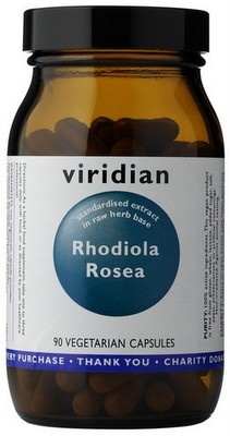 Viridian Nutrition Viridian Rhodiola Rosea 90 kapslí
