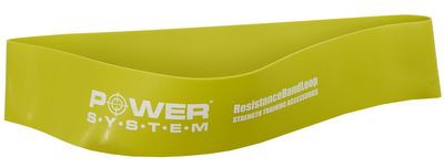 Levně Power System Posilovací guma FLEX LOOP Medium - zelená 60 x 5 x 1,2 cm