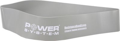 Levně Power System Posilovací guma FLEX LOOP Strong - šedá 60 x 5 x 1,5 cm