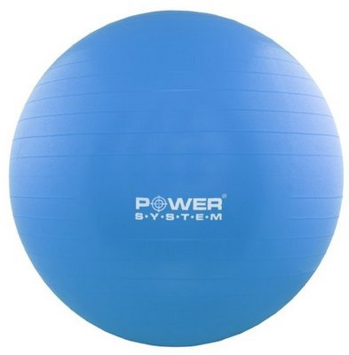 Levně Power System Gymnastický míč POWER GYMBALL 65 cm - modrá