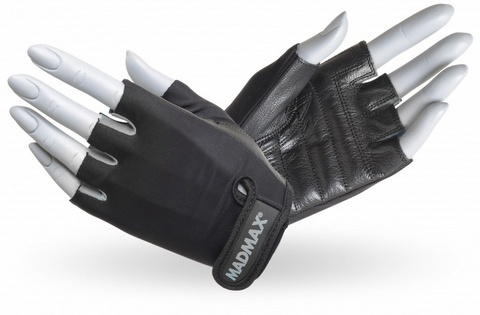 Mad Max Fitness rukavice Rainbow MFG251 šedá - L