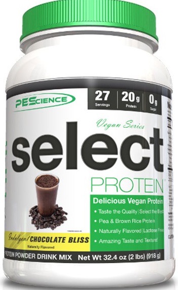 PEScience Vegan Select Protein 918g - Chocolate Bliss
