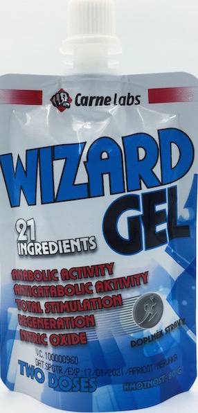 Levně Carne Labs Wizard Gel 80 g - malina