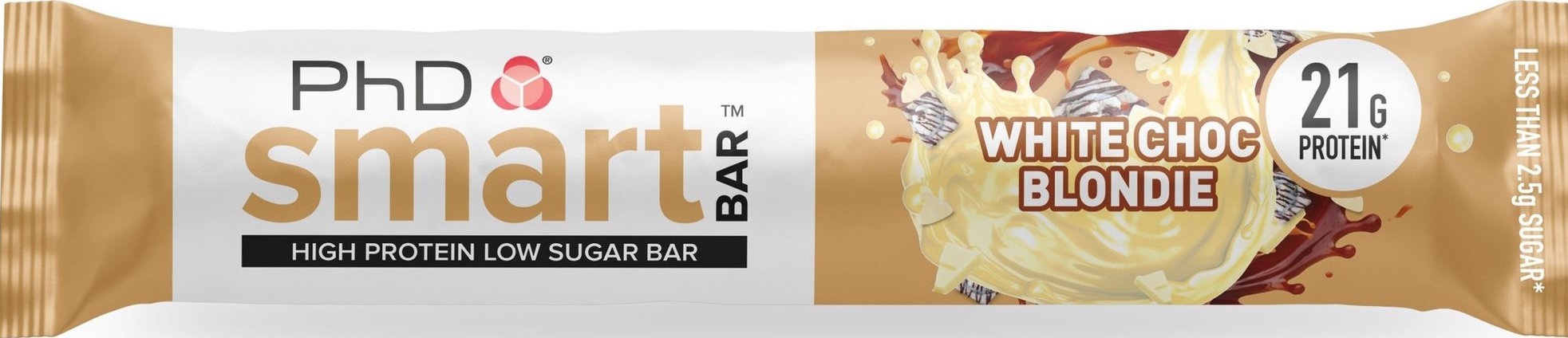 PhD Nutrition PhD Smart Bar 64 g Bílá čokoláda